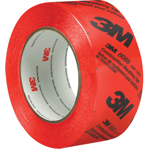 Construction Sheathing Tape 8088, 60 mm (2-3/8") x 66 m (216'), Red Infinity Industrial Services Inc.