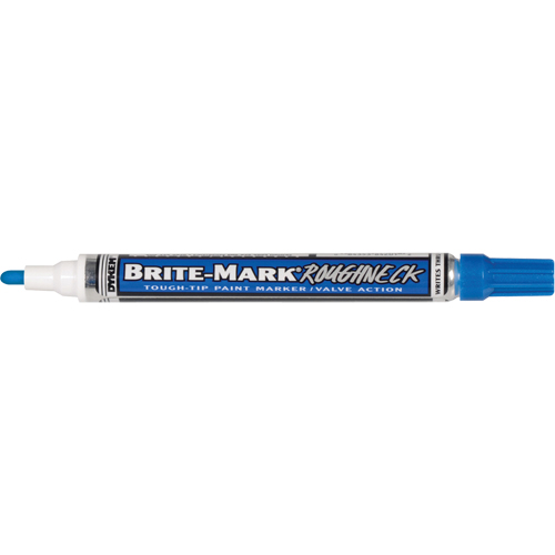 Brite-Mark&reg; RoughNeck Marker, Liquid, Blue Infinity Industrial Services Inc.