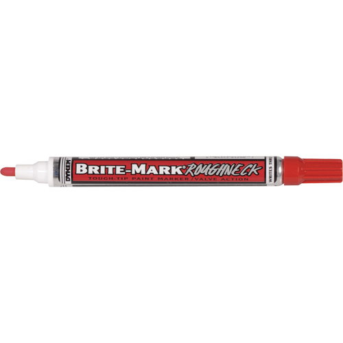 Brite-Mark&reg; RoughNeck Marker, Liquid, Red Infinity Industrial Services Inc.