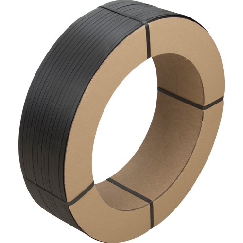 Strapping, Polypropylene, 1/2" W x 7200' L, Black, Manual Grade Infinity Industrial Services Inc.
