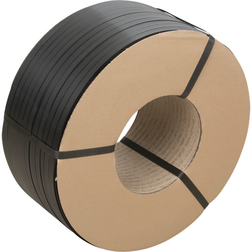 Strapping, Polypropylene, 5/8" W x 6000' L, Black, Manual Grade Infinity Industrial Services Inc.