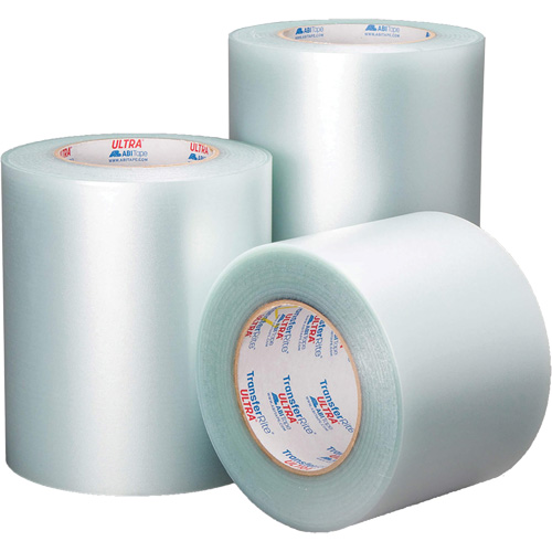 TransferRite&reg; Ultra Clear Tape, Polypropylene, 355.6 mm (14") W x 91.44 m (300') L, 3.9 mils Thick Infinity Industrial Services Inc.