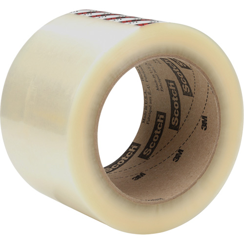 Scotch&reg; Box Sealing Tape 371, Rubber Adhesive, 1.2 mils, 72 mm (2-4/5") x 100 m (328') Infinity Industrial Services Inc.