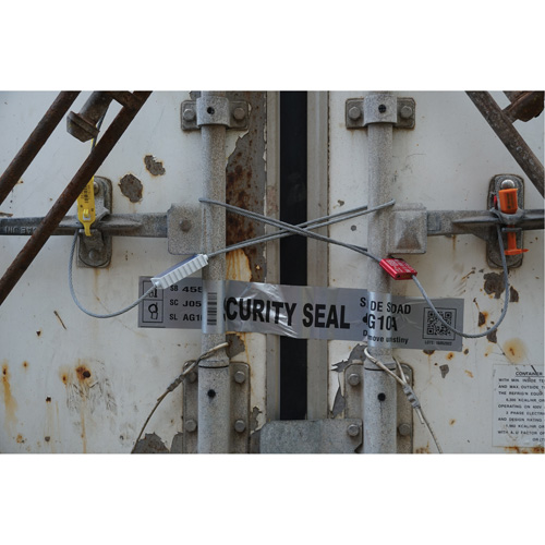 Scell&eacute;s de haute s&eacute;curit&eacute;, 12", M&eacute;tal, Scell&eacute; &agrave; c&acirc;ble Infinity Industrial Services Inc.