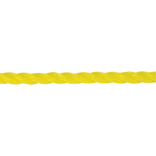 1/4" Braided Yellow Rope, Polypropylene, 1300' Infinity Industrial Services Inc.