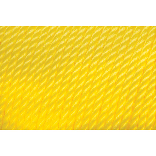 1/4" Braided Yellow Rope, Polypropylene, 1300' Infinity Industrial Services Inc.