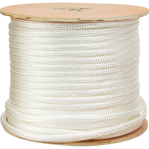Corde blanche tress&eacute;e, Nylon, 250' Infinity Industrial Services Inc.