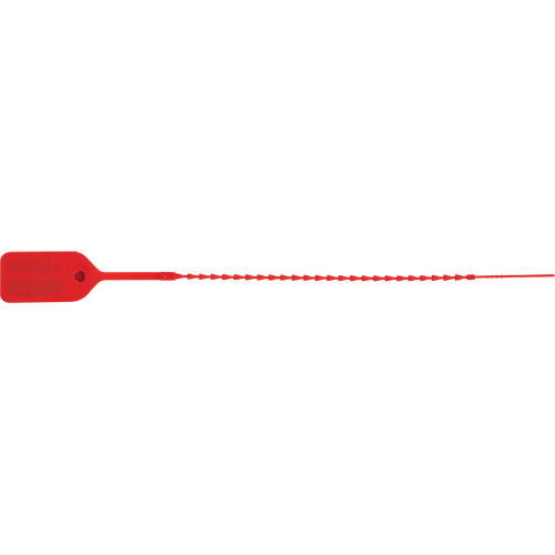 Scell&eacute; de s&eacute;curit&eacute; standard, 9", Plastique, Pousser et tirer Infinity Industrial Services Inc.