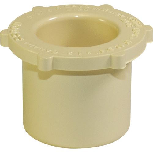 Flowguard Gold&reg; Pipe Bushing, 3/4" x 1/2", Spigot x Hub, CPVC Infinity Industrial Services Inc.
