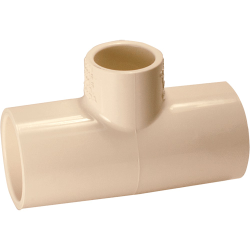 Flowguard Gold&reg; Tee Fitting, Reducing, CPVC, 1" x 1" x 1/2" Infinity Industrial Services Inc.