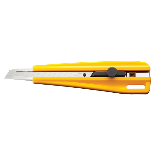 Precision Knife, 9 mm, Silver, Plastic Handle Infinity Industrial Services Inc.