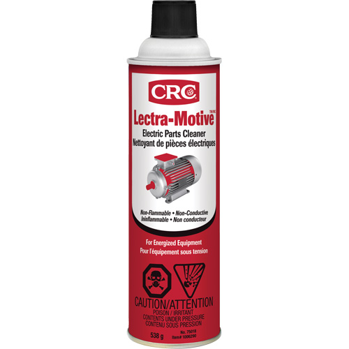 Lectra-Motive Electric Parts Cleaner, Aerosol Can Infinity Industrial Services Inc.