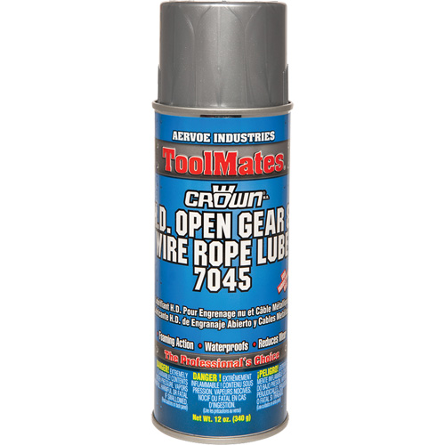 Open Gear & Wire Rope Lubricant, Aerosol Can Infinity Industrial Services Inc.