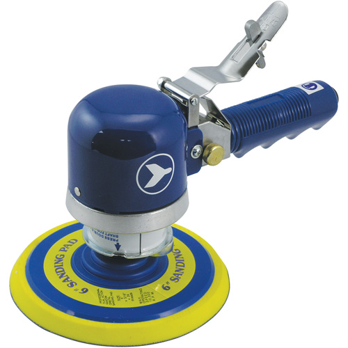 Heavy-Duty Dual-Action Quiet Random Orbit Sander, 6" Dia., 1/4" NPT Inlet, 10000 RPM Infinity Industrial Services Inc.