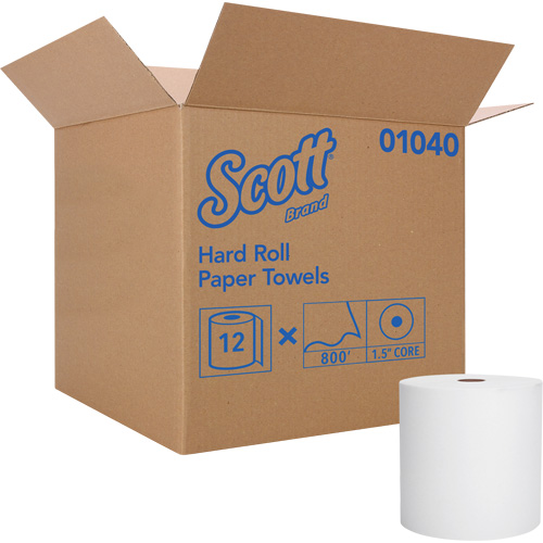 Scott&reg; Essential Hard Roll Towels, 1 Ply, Standard, 800' L Infinity Industrial Services Inc.