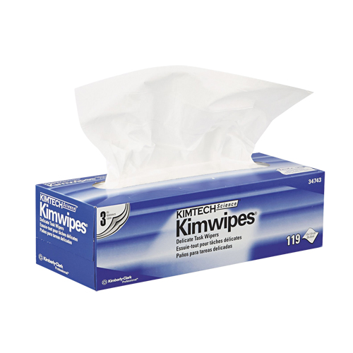 Serviette pour les travaux d&eacute;licats Kimwipes de Kimtech Science, Sp&eacute;cialis&eacute;, 12" lo x 12" la Infinity Industrial Services Inc.