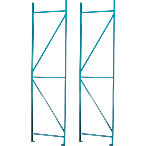 Pronto Shelving Components - End Frame, 48" D x 144" H, 8000 lbs. Capacity Infinity Industrial Services Inc.