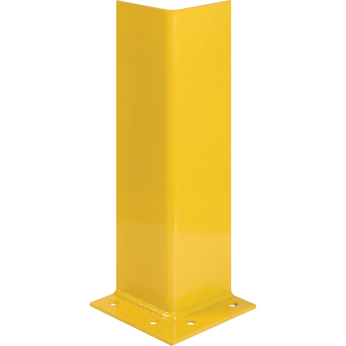 Upright Protectors, Steel, 7" W x 7" D x 12" H, Safety Yellow Infinity Industrial Services Inc.