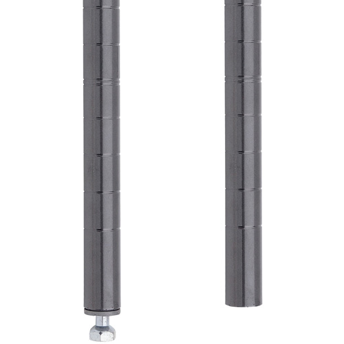 MONTANT ETAGERE STYLISEE14 1/2"H,VERRE FUME Infinity Industrial Services Inc.