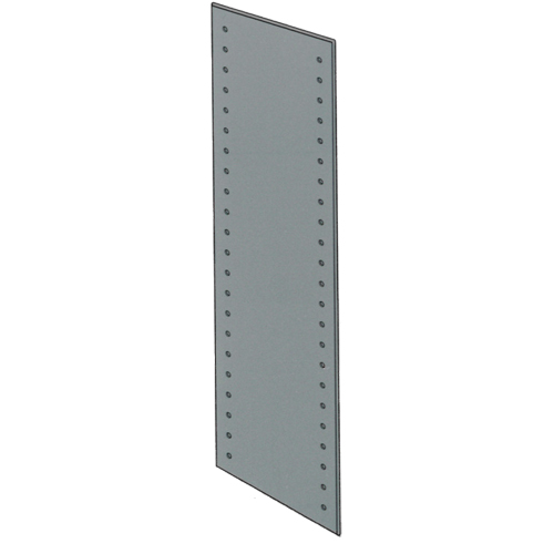&eacute;tag&egrave;res &agrave; corni&egrave;res perfor&eacute;es - Panneaux lat&eacute;raux galvanis&eacute;s, 84" ha, 24" p, Acier galvanis&eacute; Infinity Industrial Services Inc.