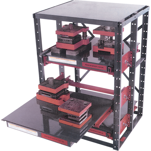 &eacute;tag&egrave;res &agrave; glissi&egrave;re E-Z Glide - Tablettes suppl&eacute;mentaires, Acier, 48" la x 48" p Infinity Industrial Services Inc.