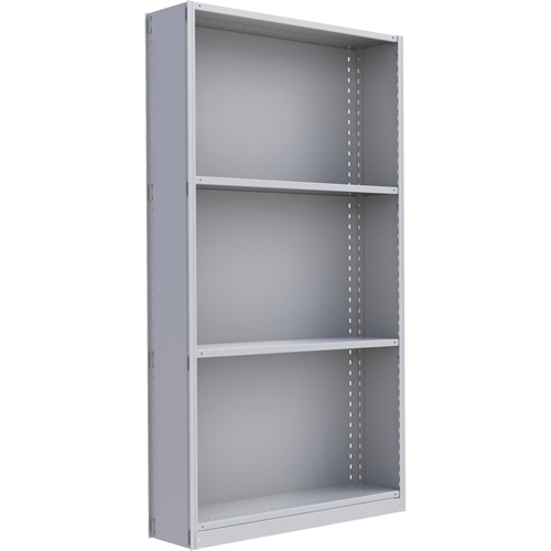 Interlok Shelving Unit, Steel, Boltless, 450 lbs. Capacity, 48" W x 88" H x 24" D Infinity Industrial Services Inc.