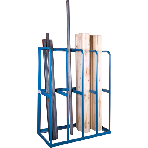 Bar Storage Racks - Vertical Bar Racks, Vertical, 48" W x 24" D x 60" H, 3000 lbs. Cap. Infinity Industrial Services Inc.