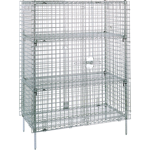 Security Carts, 5 Tiers, 38-1/2" W x 66-13/16" H x 21-1/2" D Infinity Industrial Services Inc.