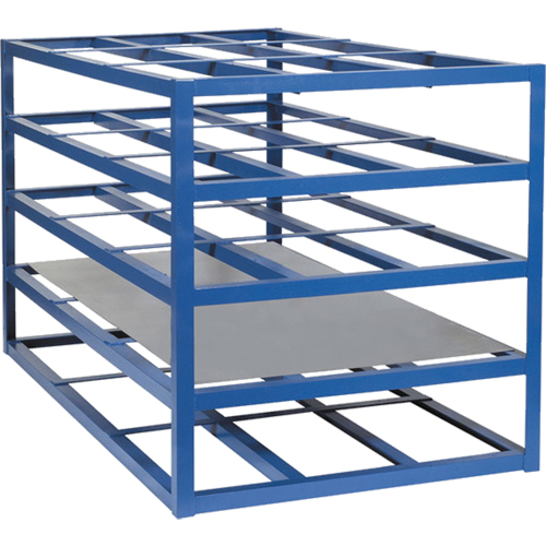 Horizontal Sheet Racks, 103" W x 55" D x 48" H, 2000 lbs. Capacity Infinity Industrial Services Inc.