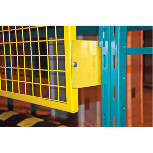Pallet Back Rack Guards, 96" W x 48" H, 6" Brackets Infinity Industrial Services Inc.