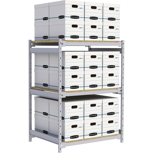 &eacute;tag&egrave;re-classeur de grande largeur, Acier, 3 Tablettes, 42" la x 32" p x 60" h Infinity Industrial Services Inc.