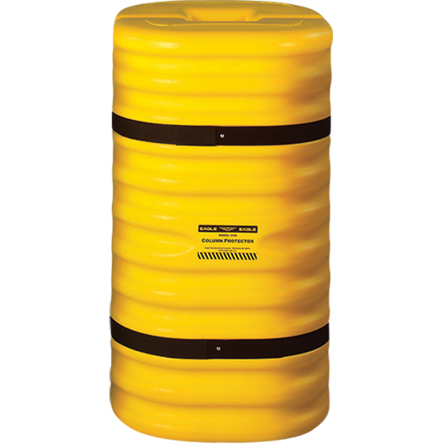 Column Protector, 12" x 12" Inside Opening, 24" L x 24" W x 42" H, Yellow Infinity Industrial Services Inc.