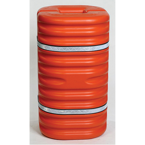 Column Protector, 10" Inside Opening, 24" L x 24" W x 42" H, Orange Infinity Industrial Services Inc.