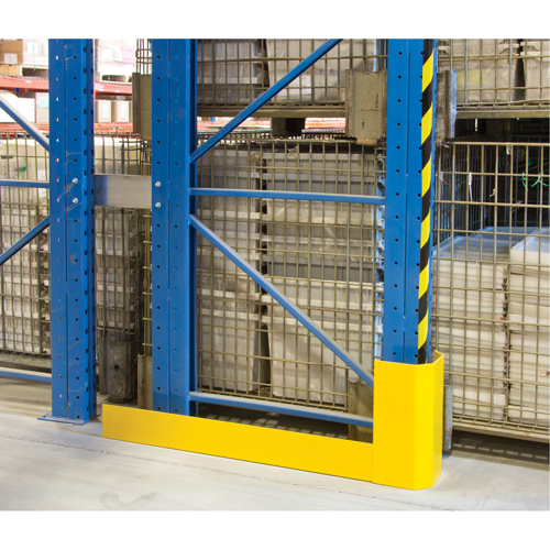 Racking Aisle Protectors, 3" W x 56" L x 16" H, Safety Yellow Infinity Industrial Services Inc.