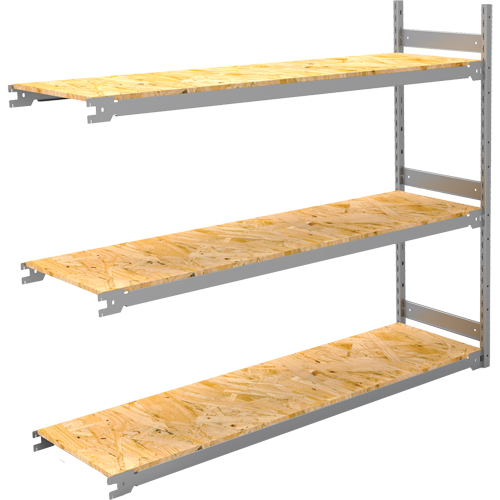 &eacute;tag&egrave;re-classeur de grande largeur, Acier, 3 Tablettes, 72" la x 18" p x 60" h, Ensemble Ajout Infinity Industrial Services Inc.