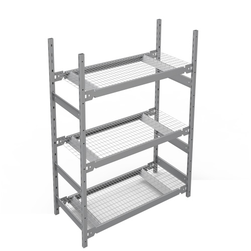 Wide Span Storage Shelving, Steel, Boltless, 1340 lbs. Capacity, 42" W x 60" H x 18" D Infinity Industrial Services Inc.
