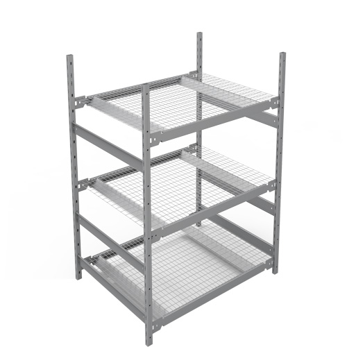 Wide Span Storage Shelving, Steel, Boltless, 1340 lbs. Capacity, 42" W x 60" H x 32" D Infinity Industrial Services Inc.