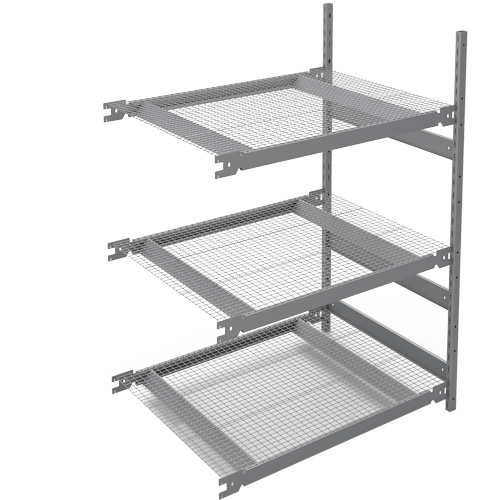 Wide Span Storage Shelving, Steel, Boltless, 1340 lbs. Capacity, 42" W x 60" H x 32" D Infinity Industrial Services Inc.