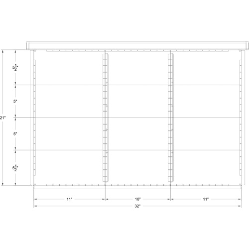 Cabinet d'entreposage &agrave; tiroirs int&eacute;gr&eacute; Interlok Infinity Industrial Services Inc.
