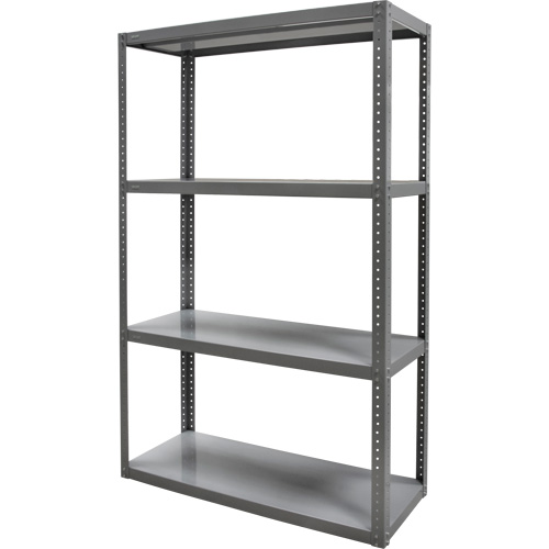 Heavy-Duty Shelving, Steel, Bolted, 3000 lbs. Capacity, 36" W x 72" H x 18" D Infinity Industrial Services Inc.