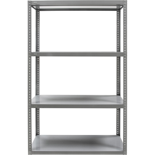 Heavy-Duty Shelving, Steel, Bolted, 3000 lbs. Capacity, 36" W x 72" H x 18" D Infinity Industrial Services Inc.