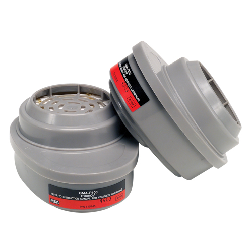 Advantage&reg; Respirator Cartridges, Gas/Vapour Cartridge, Organic Vapour/P100 Infinity Industrial Services Inc.