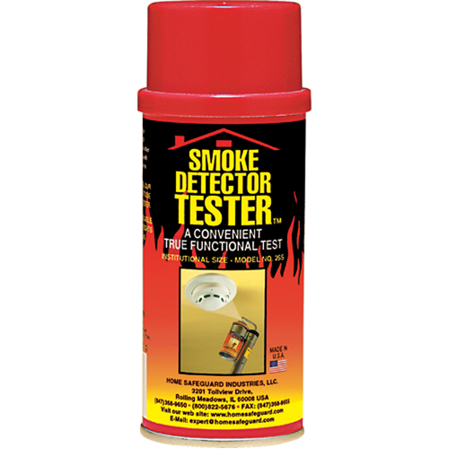 V&eacute;rificateur smoke detector tester Infinity Industrial Services Inc.