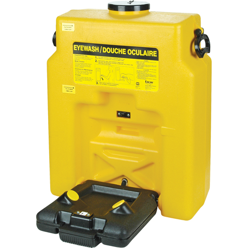 Eyewash, Gravity-Fed, 14 gal. Capacity, Meets ANSI Z358.1 Infinity Industrial Services Inc.