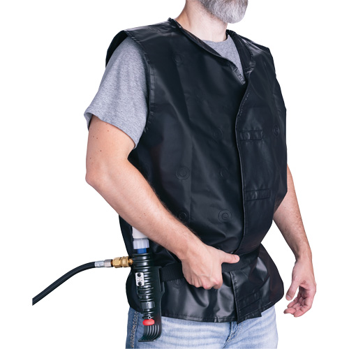 Veste de refroidissement Vortex, Grand, Noir Infinity Industrial Services Inc.
