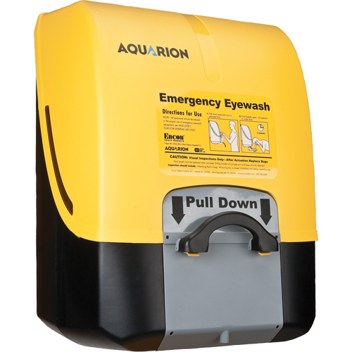 Douche oculaire autonome Aquarion, Aliment&eacute; par gravit&eacute;, Capacit&eacute; 7,4 gal., Conformit&eacute; ANSI Z358.1 Infinity Industrial Services Inc.
