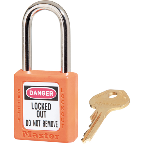 Cadenas Zenex, Cadenas de s&eacute;curit&eacute;, Cl&eacute;s diff&eacute;rentes, Thermoplastique, Largeur de 1-1/2" Infinity Industrial Services Inc.