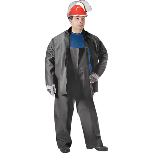 SBR Vulcan Rain Jacket, Rubber, Medium, Black Infinity Industrial Services Inc.