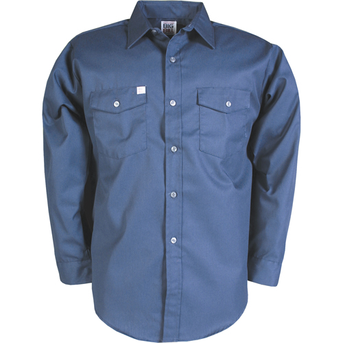 Work Shirts, Men's, Small, Navy Blue Infinity Industrial Services Inc.