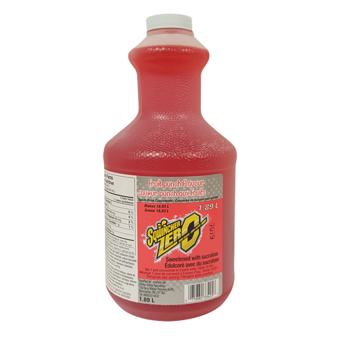 Sqwincher&reg; ZERO&reg; Rehydration Drink, Concentrate, Fruit Punch Infinity Industrial Services Inc.